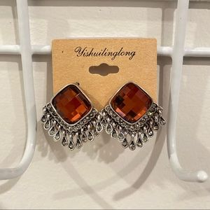 Tangerine Dream Boho Earrings